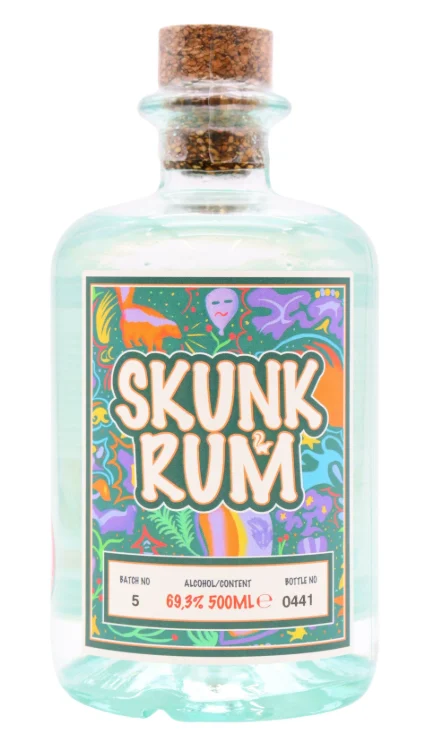 Skunk Organic Overproof Rum | 500ML