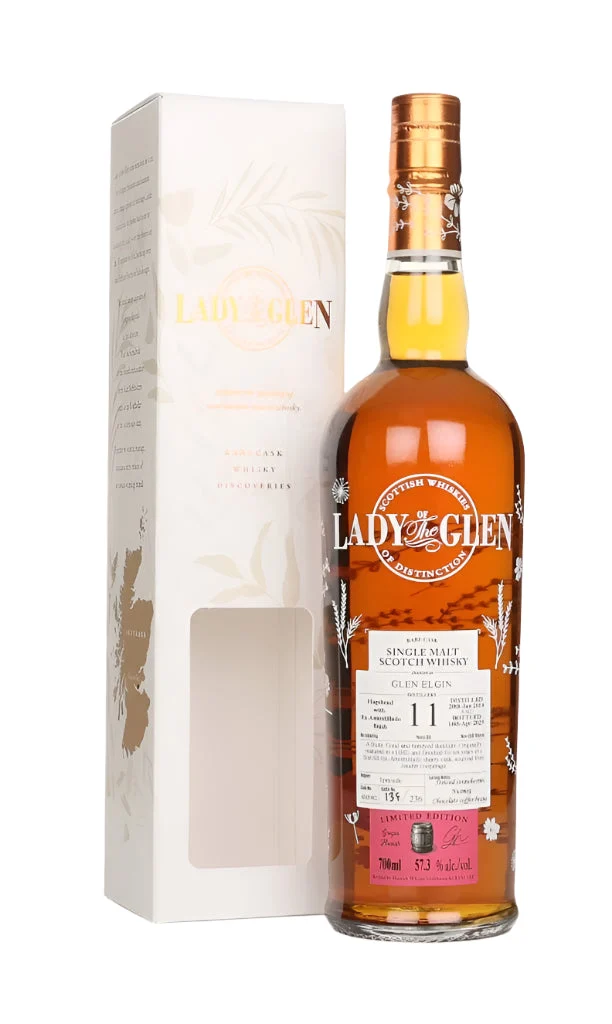 Glen Elgin 11 Year Old 2014 Cask #800982 - Lady Of The Glen (Hannah Whisky Merchants) Single Malt Scotch Whisky | 700ML