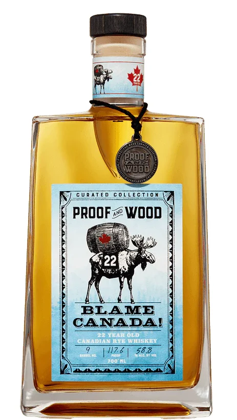 Blame Canada 22 Year Old Canadian Rye Whiskey | 700ML