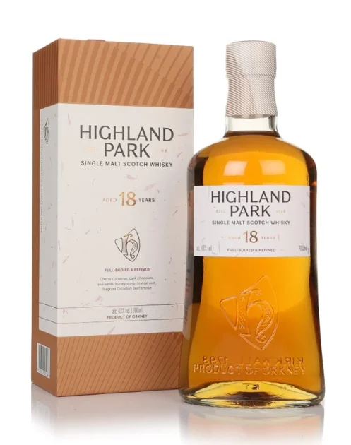 Highland Park 18 Year Old Single Malt Scotch Whisky | 700ML - Whiskey