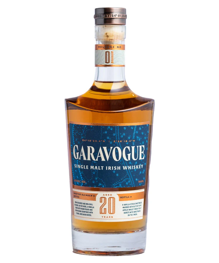 Garavogue | 20 Year Old | Single Malt Irish Whiskey | 700ML