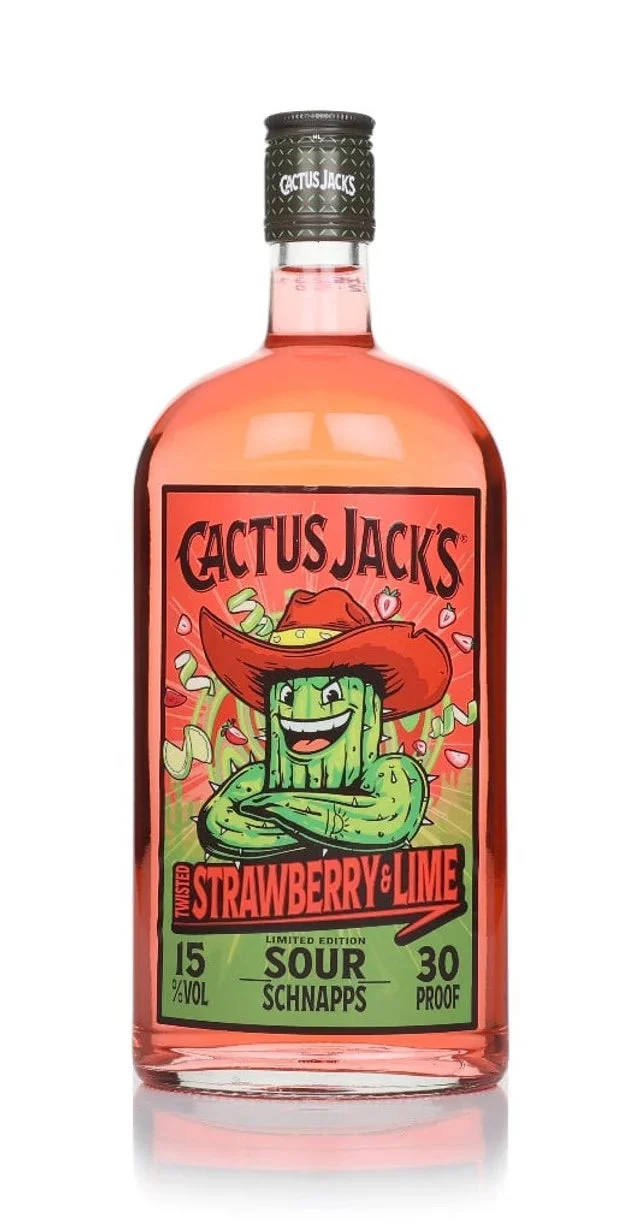 Cactus Jack's Twisted Strawberry & Lime Schnapps | 700ML