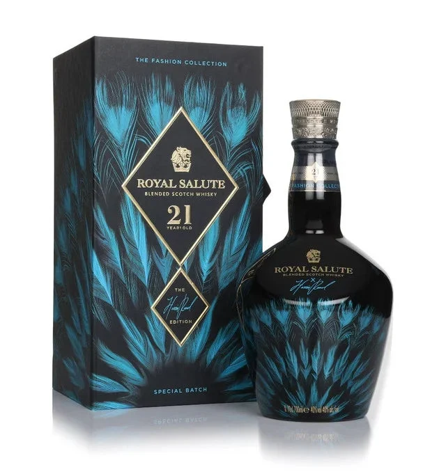 Royal Salute 21 Year Old Harris Reed Blue Edition Blended Scotch Whisky | 700ML - Whiskey