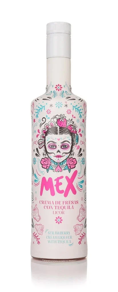 MEX Strawberry Cream with Tequila | 700ML - Liqueur