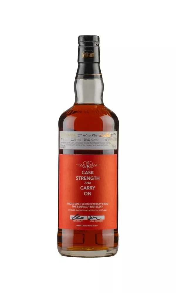 Benriach 16 Year Old Cask Strength and Carry On 1996 Single Malt Scotch Whisky | 700ML - Whiskey