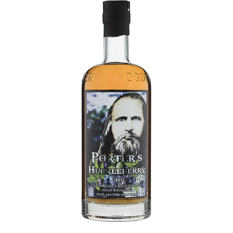 Ogden's Own Distillery Porter's Huckleberry Liqueur