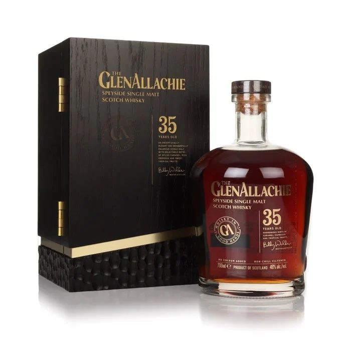 The GlenAllachie 35 Year Old Single Malt Scotch Whisky | 700ML - Whiskey