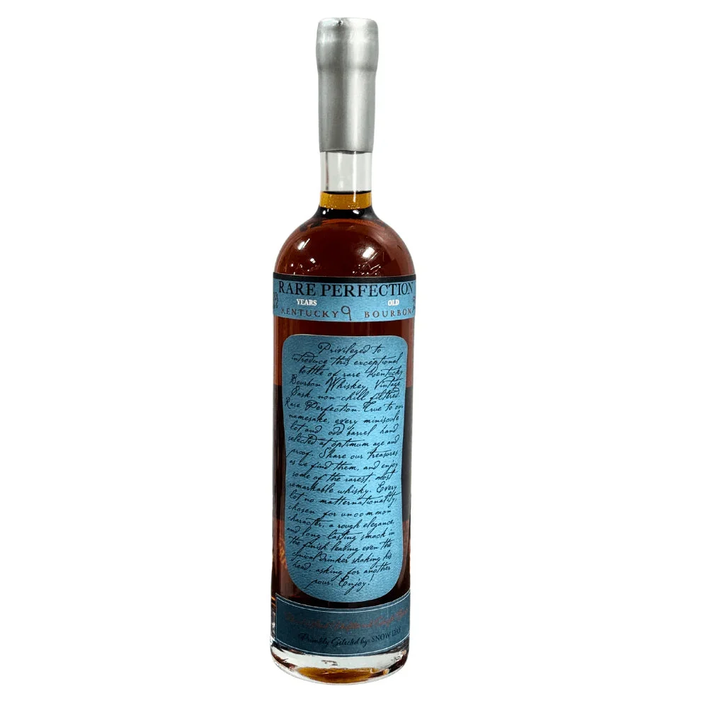 Rare Perfection 9 Year Old Uncut and Unfiltered Privately Selected by Snow Day 127.6 Proof Single Barrel Bourbon Whiskey