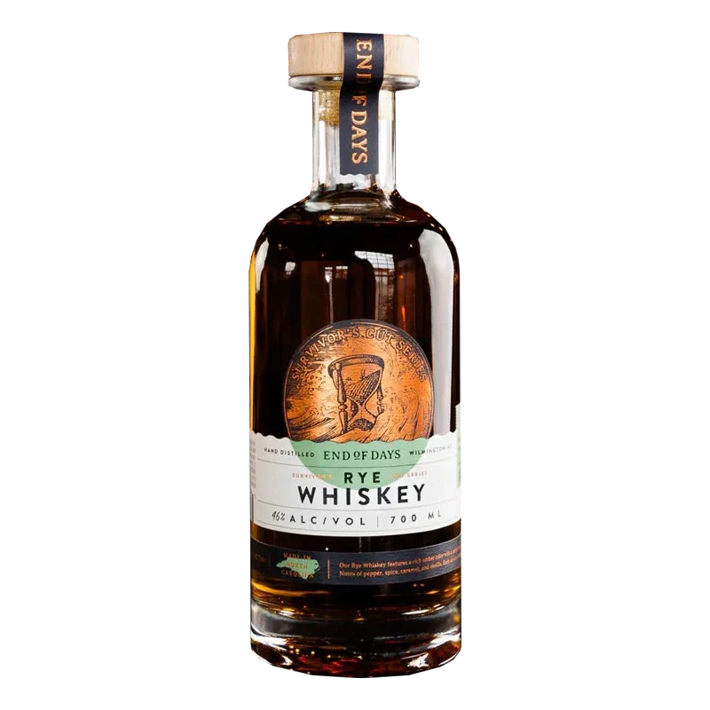 End of Days Survivor's Cut Rye Whiskey | 700ML