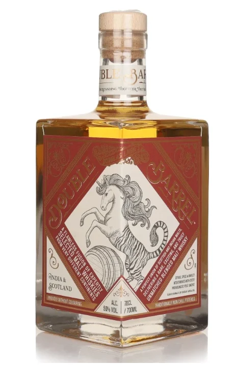 India & Scotland Double Barrel Douglas Laing Blended Scotch Whisky | 700ML - Whiskey