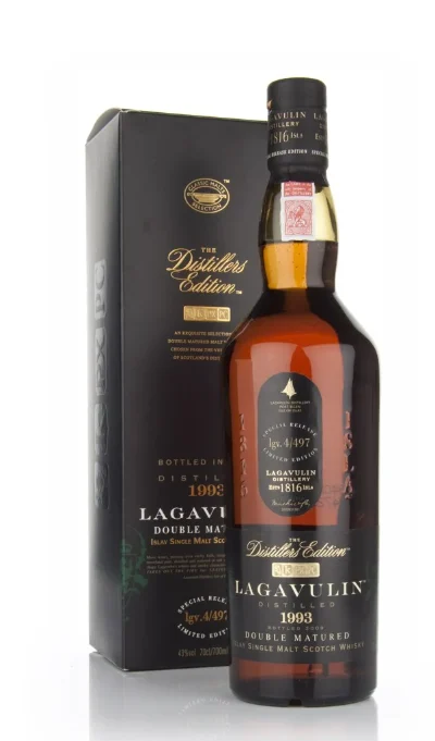 Lagavulin 1993 - Bottled 2009 Pedro Ximenez Cask Finish Distillers Edition Single Malt Scotch Whisky | 700ML