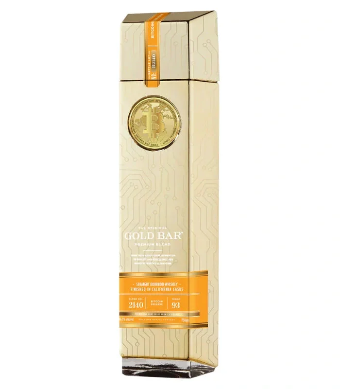 Gold Bar Bitcoin Reserve Limited Edition Bourbon Whiskey