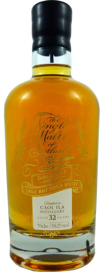 Caol Ila 32 Year Old Single Malts of Scotland Director's Special Single Malt Scotch Whisky - Whiskey