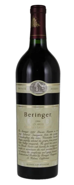 1994 | Beringer | Cabernet Sauvignon Private Reserve - Wine