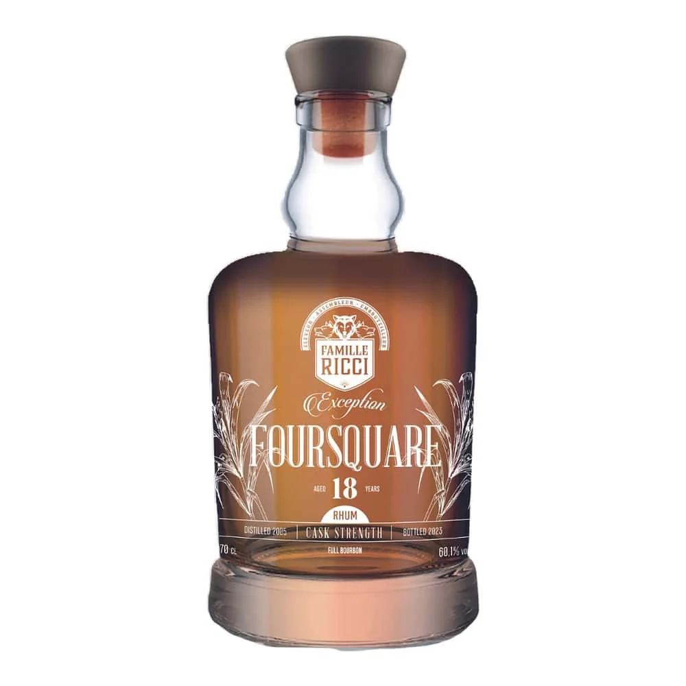 Famille Ricci Exception Foursquare 18 Year Old 2005-2023 Rum | 700ML
