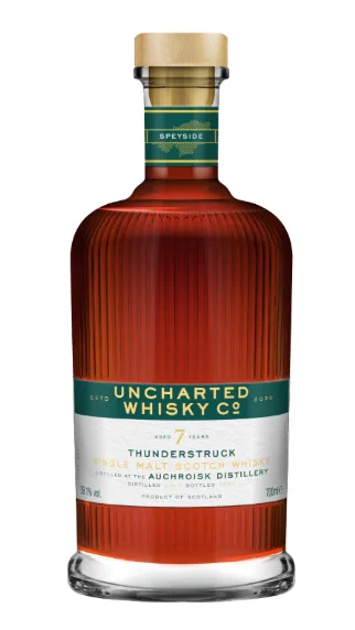 Auchroisk Uncharted Whisky Co Thunderstruck 7 Year Old Single Malt Scotch Whisky | 700ML - Whiskey