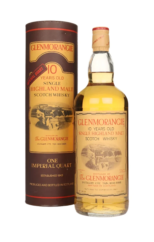 Glenmorangie 10 Year Old - Imperial Quart - 1980s Single Malt Scotch Whisky | 1.13L