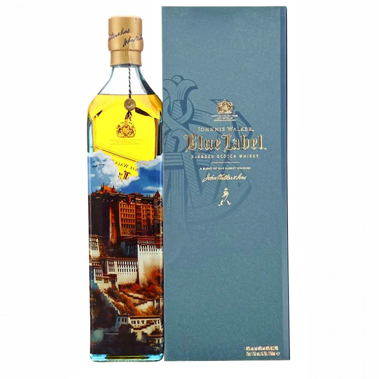 Johnnie Walker Dalai Lama Potala Winter Palace Blue Label Blended Scotch Whisky - Whiskey