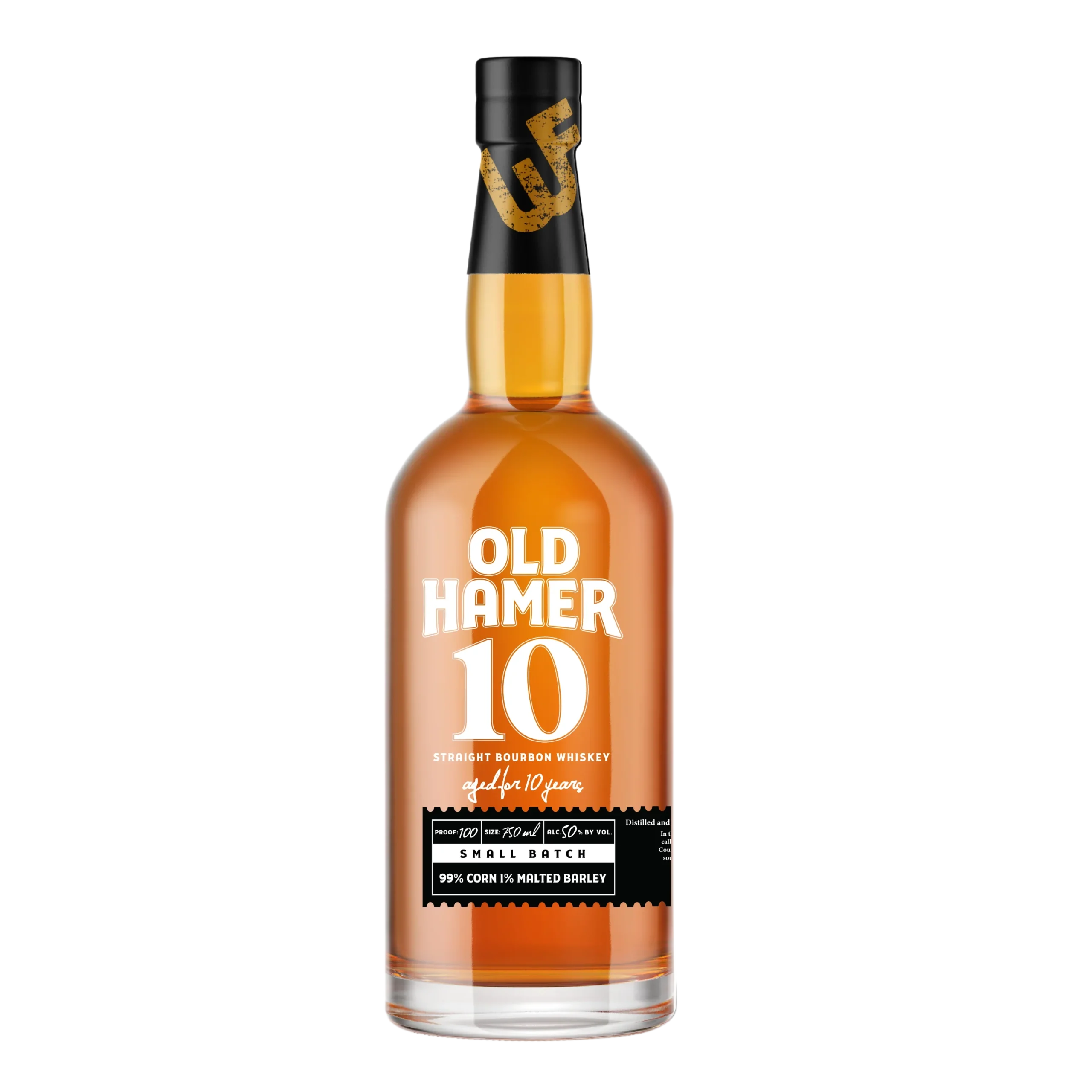 Old Hamer 10 Year Old Bourbon Whiskey