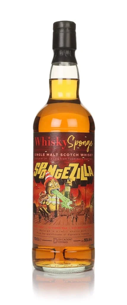 Ledaig 13 Year Old 2007 Sponge Edition No.24 (Decadent Drinks) Single Malt Scotch Whisky | 700ML - Whiskey