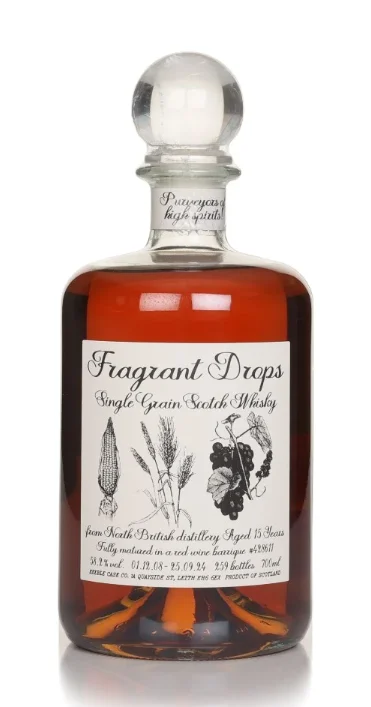 North British 15 Year Old 2008 Red Wine Barrigue Cask #428611 Fragrant Drops Keeble Cask Company Single Grain Scotch Whisky | 700ML - Whiskey