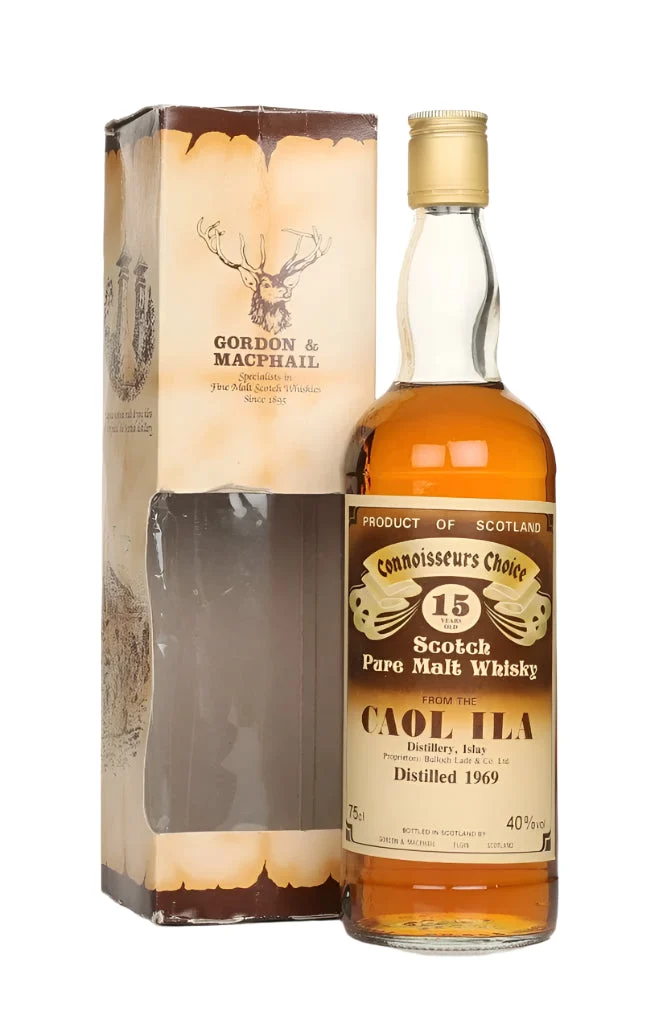 Caol Ila 15 Year Old 1969 - Connoisseurs Choice (Gordon & MacPhail) Single Malt Scotch Whisky