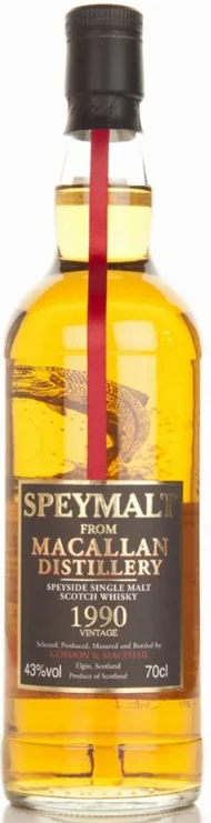 Macallan 1990 - Bottled 2011 Speymalt Gordon & Macphail Single Malt Scotch Whisky | 700ML