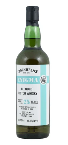 Cadenheads Limited Enigma 2023 Edition Matured In Oak Campbeltown 25 Year Old Scotch Single Malt Whisky | 700ML - Whiskey