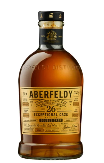 Aberfeldy 26 Year Old Exceptional Cask Languedoc Cask Finish Single Malt Scotch Whisky - Whiskey