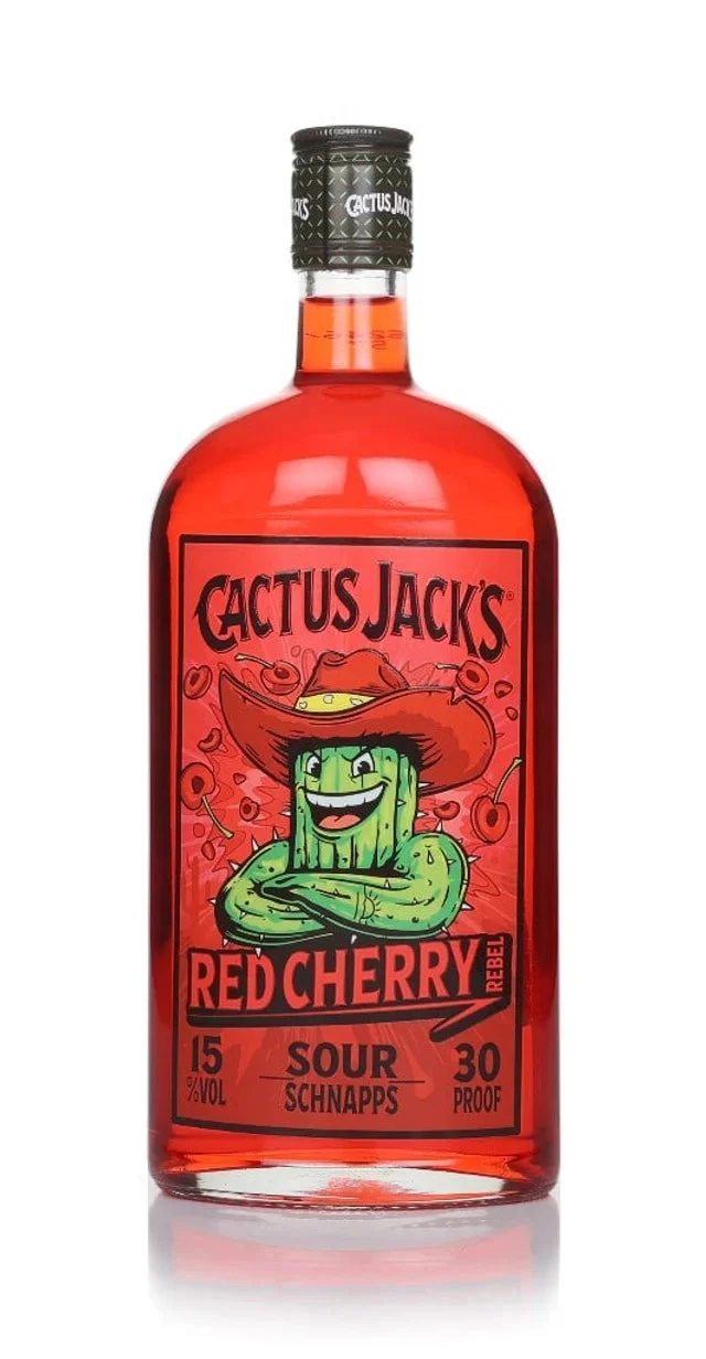 Cactus Jack's Red Cherry Rebel Schnapps | 700ML
