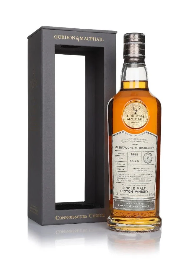 Glentauchers 29 Year Old 1995 Cask #5075 - Connoisseurs Choice (Gordon & MacPhail) Single Malt Scotch Whisky | 700ML
