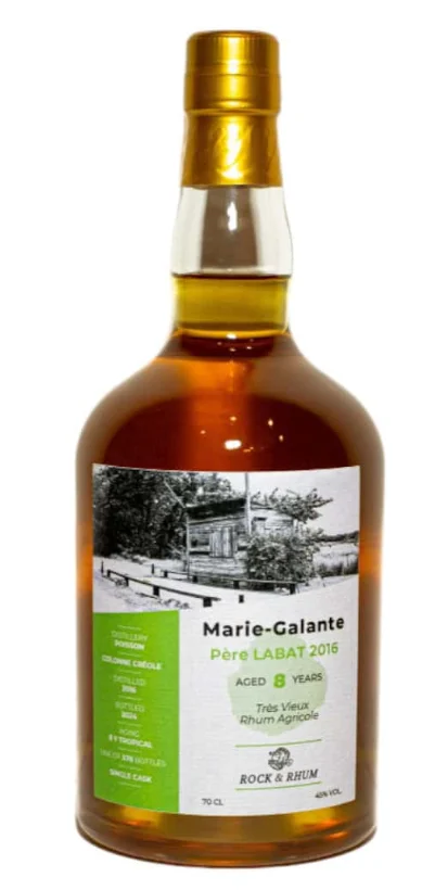 Rock & Rhum Marie-Galante Pere Labat 8 Year Old Tres Vieux Agricole Rum | 700ML