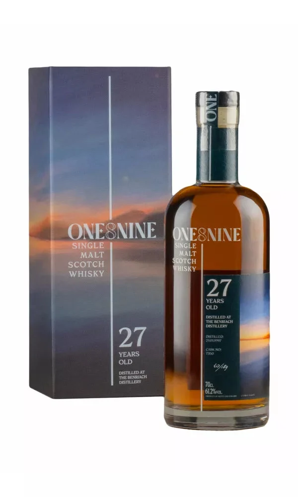 Benriach 27 Year Old First Light ONE8NINE 1997 Single Malt Scotch Whisky | 700ML - Whiskey