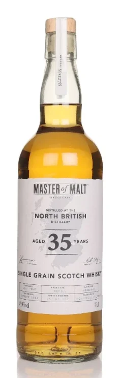 North British 35 Year Old 1989 Single Cask (Private Label) Single Grain Scotch Whisky | 700ML - Whiskey