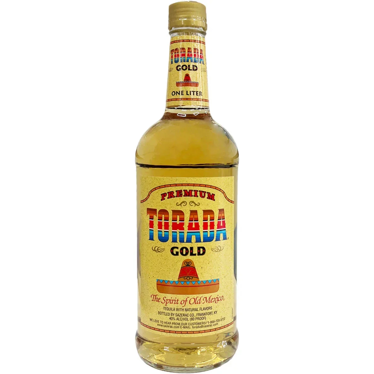 Torada Premium Gold Tequila | 1L
