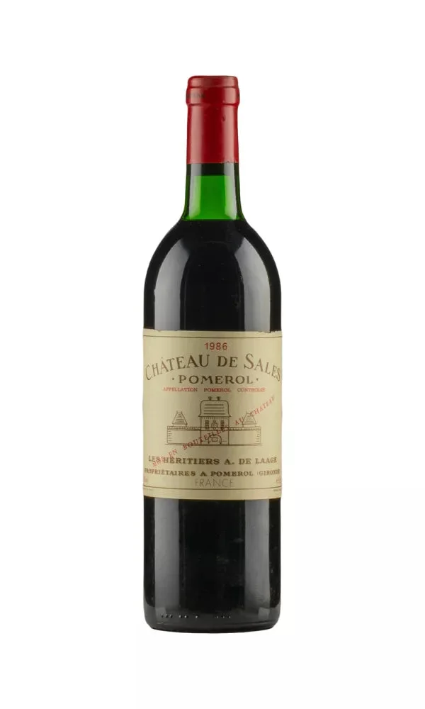 1986 | Chateau de Sales | Pomerol - Wine