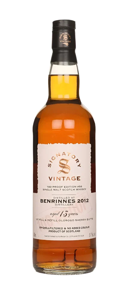 Benrinnes 13 Year Old 2012 - 100 Proof Edition #56 (Signatory) Single Malt Scotch Whisky | 700ML