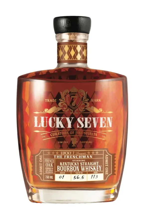 Lucky Seven The Frenchman French Oak Straight Bourbon Whiskey