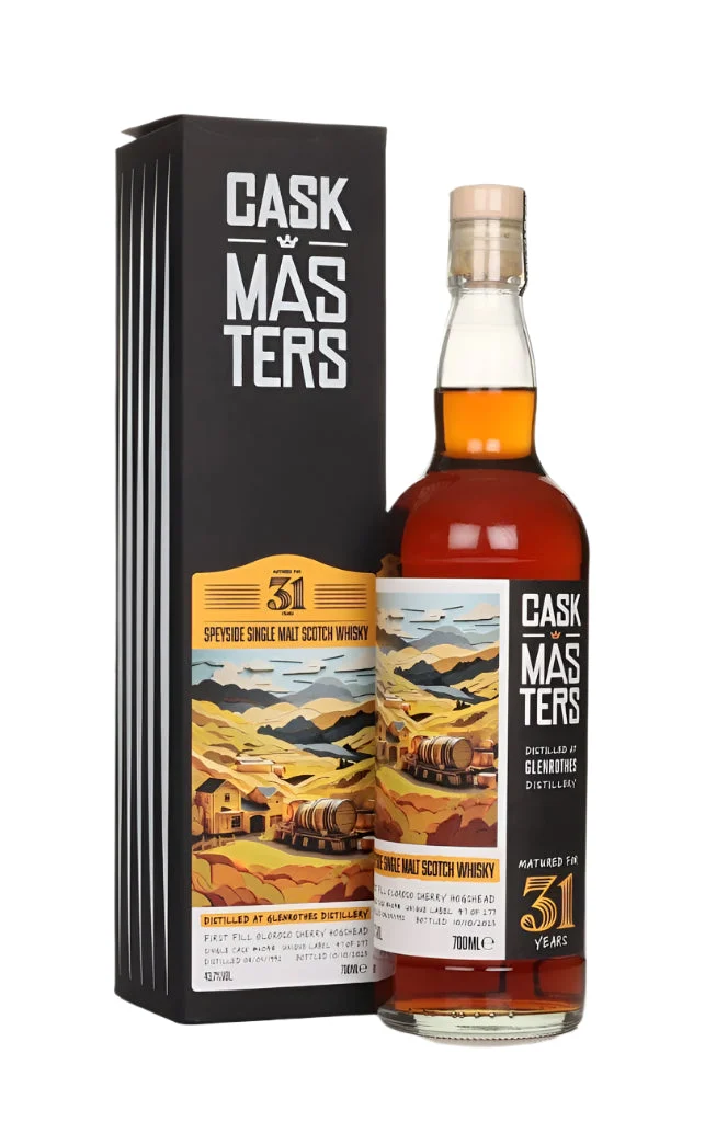 Glenrothes 31 Year Old 1992 Cask #6048 - Cask Masters (Brave New Spirits) Single Malt Scotch Whisky | 700ML