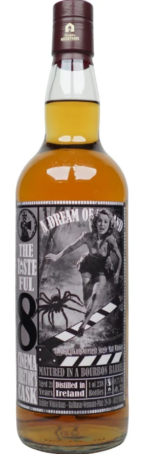 Bruhler Whiskyhaus 21 Year Old A Dream of Ireland The Tasteful #8 Single Malt Irish Whisky | 700ML - Whiskey