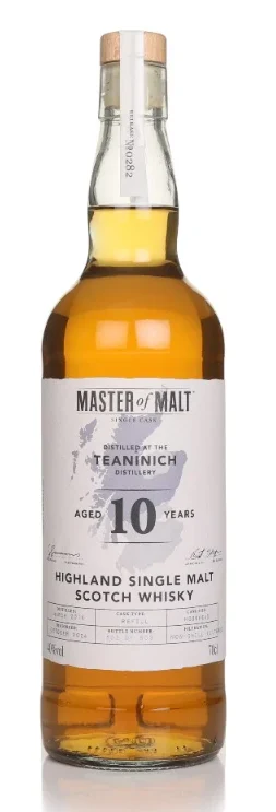 Teaninich 10 Year Old 2014 Single Cask (Private Label) Single Malt Scotch Whisky | 700ML - Whiskey