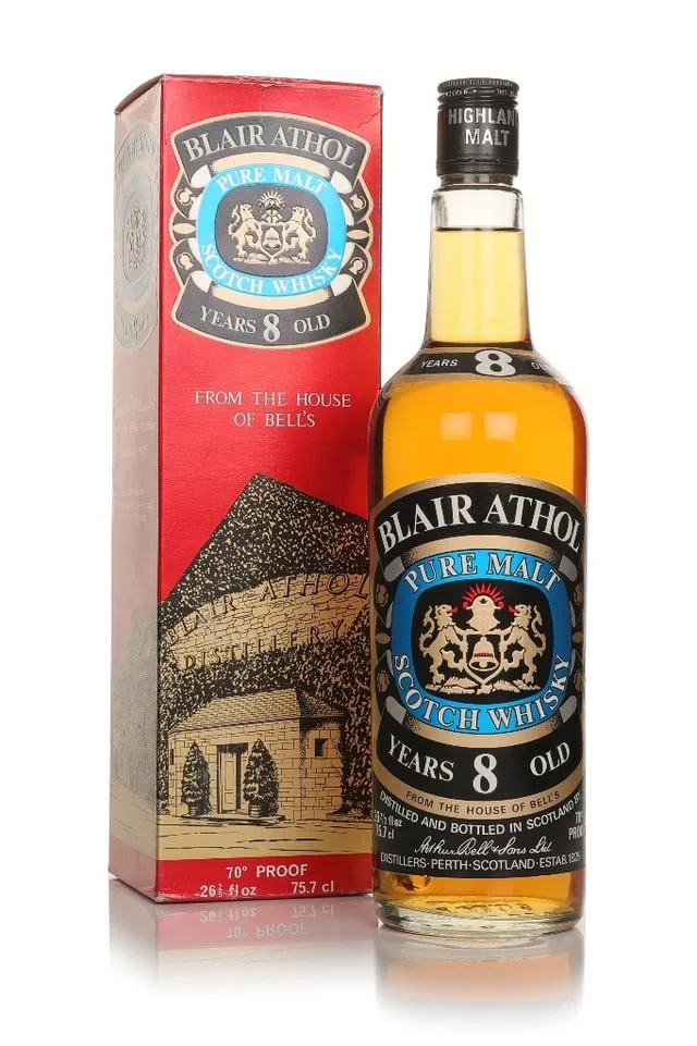 Blair Athol 8 Year Old - Early 1980s Single Malt Scotch Whisky