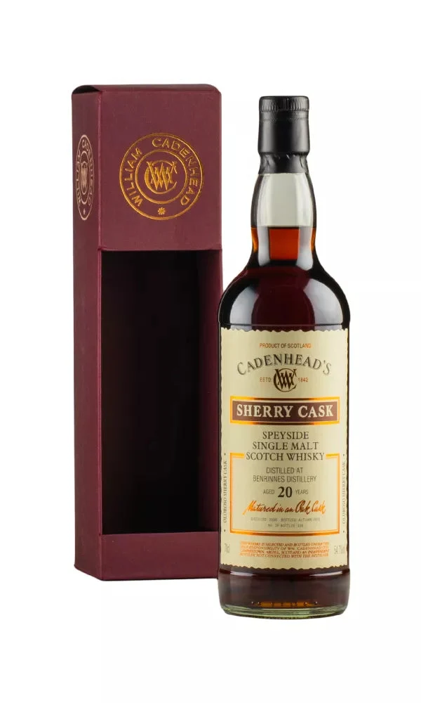 Benrinnes 20 Year Old Cadenheads 2000 Single Malt Scotch Whisky | 700ML - Whiskey