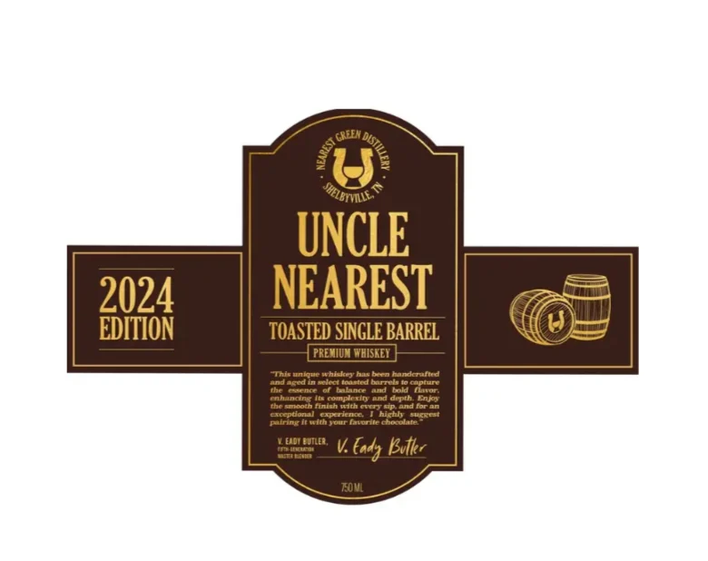 Uncle Nearest Toasted Single Barrel Tennessee Whiskey
