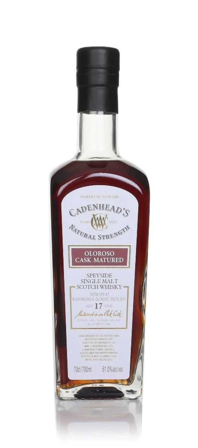 Glentauchers 17 Year Old 2008 - Cadenhead's Natural Strength Single Malt Scotch Whisky | 700ML