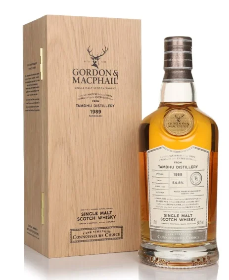 Tamdhu 34 Year Old 1989 Cask #12881 Connoisseurs Choice Gordon & MacPhail Single Malt Scotch Whisky | 700ML - Whiskey