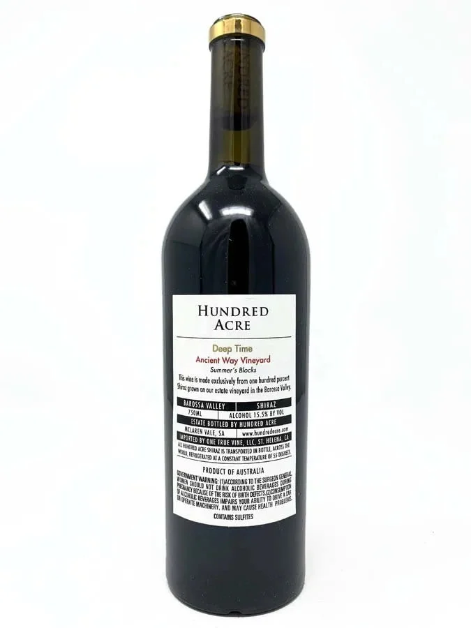 2009 | Hundred Acre | Deep Time Ancient Way Vineyard Summer's Block Shiraz - Wine