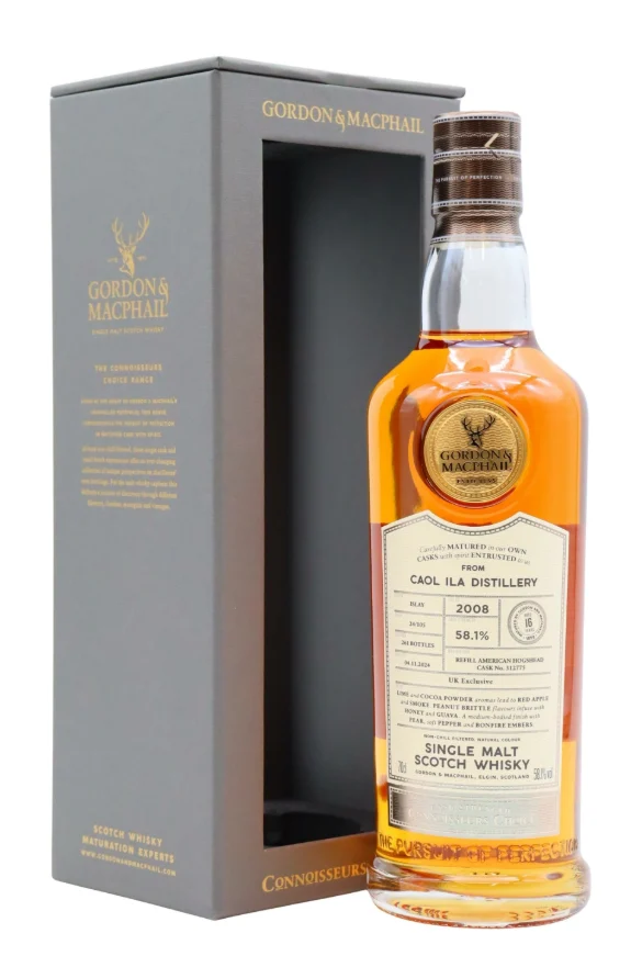 Caol Ila Connoisseurs Choice Single Cask #312775 16 Year Old 2008 Vintage Single Malt Scotch Whisky | 700ML - Whiskey