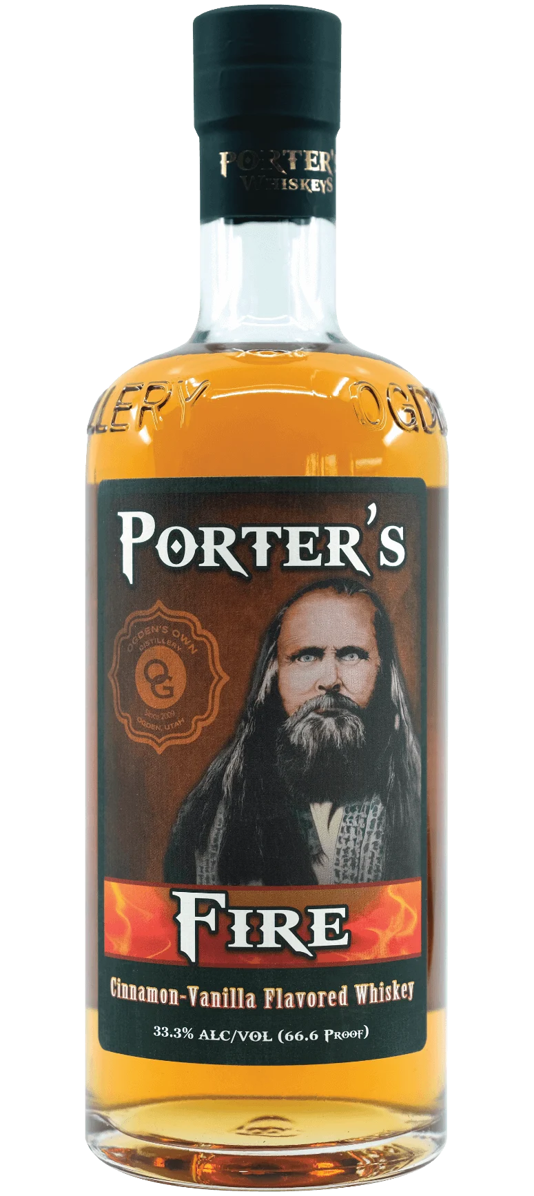 Ogden's Own Distillery Porter’s Fire Whiskey