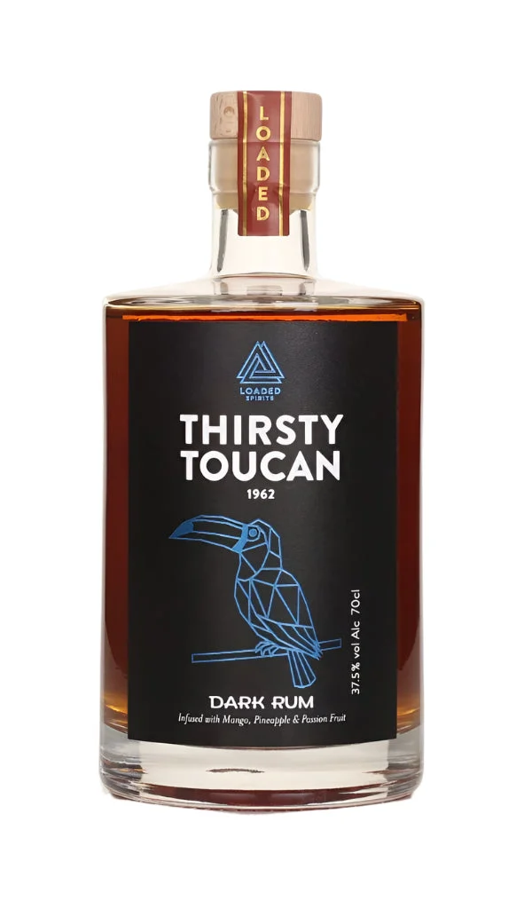 Thirsty Toucan Dark - Mango, Pineapple & Passion Fruit Rum | 700ML